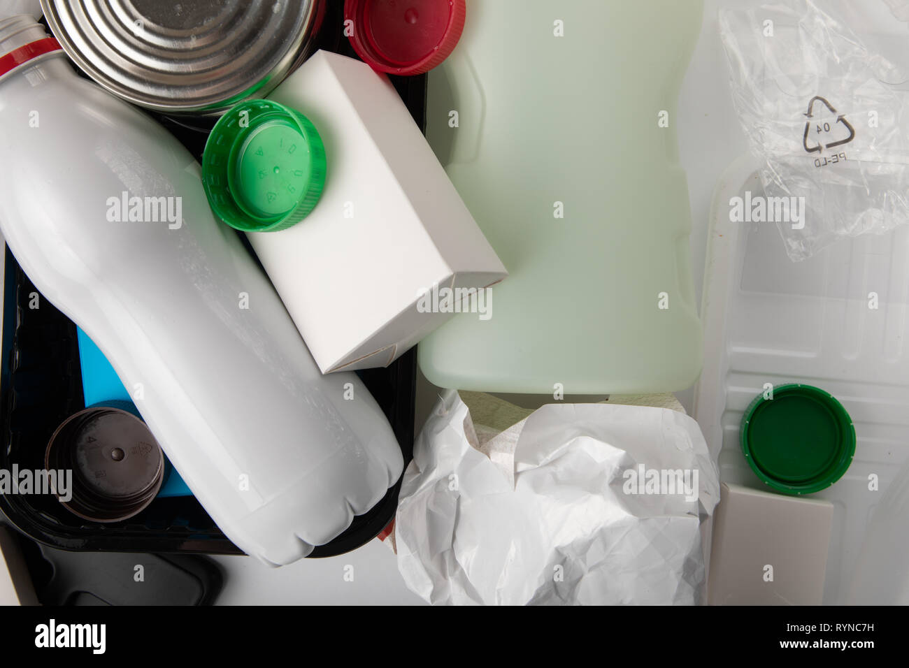 Recycling medical waste Stock Photo Alamy