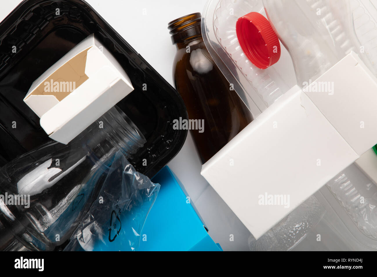 Recycling medical waste Stock Photo Alamy