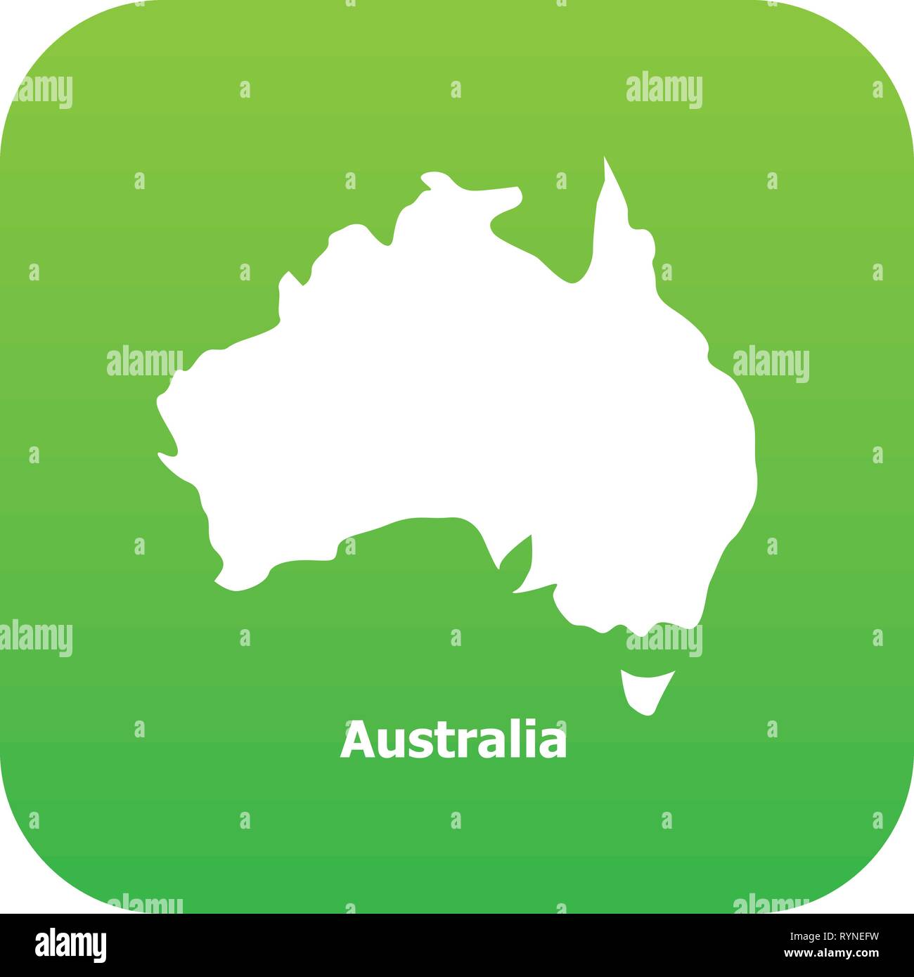 Australia map icon, simple style Stock Vector Image & Art - Alamy