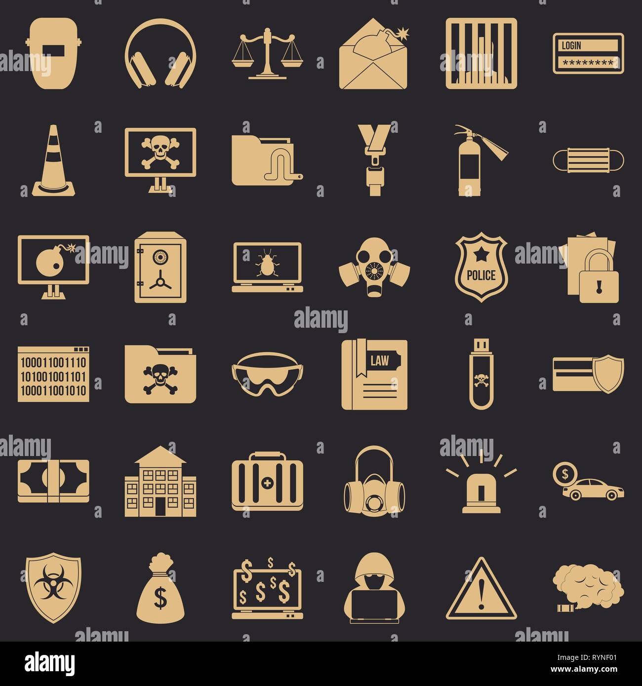 Prison belt Stock Vector Images - Alamy
