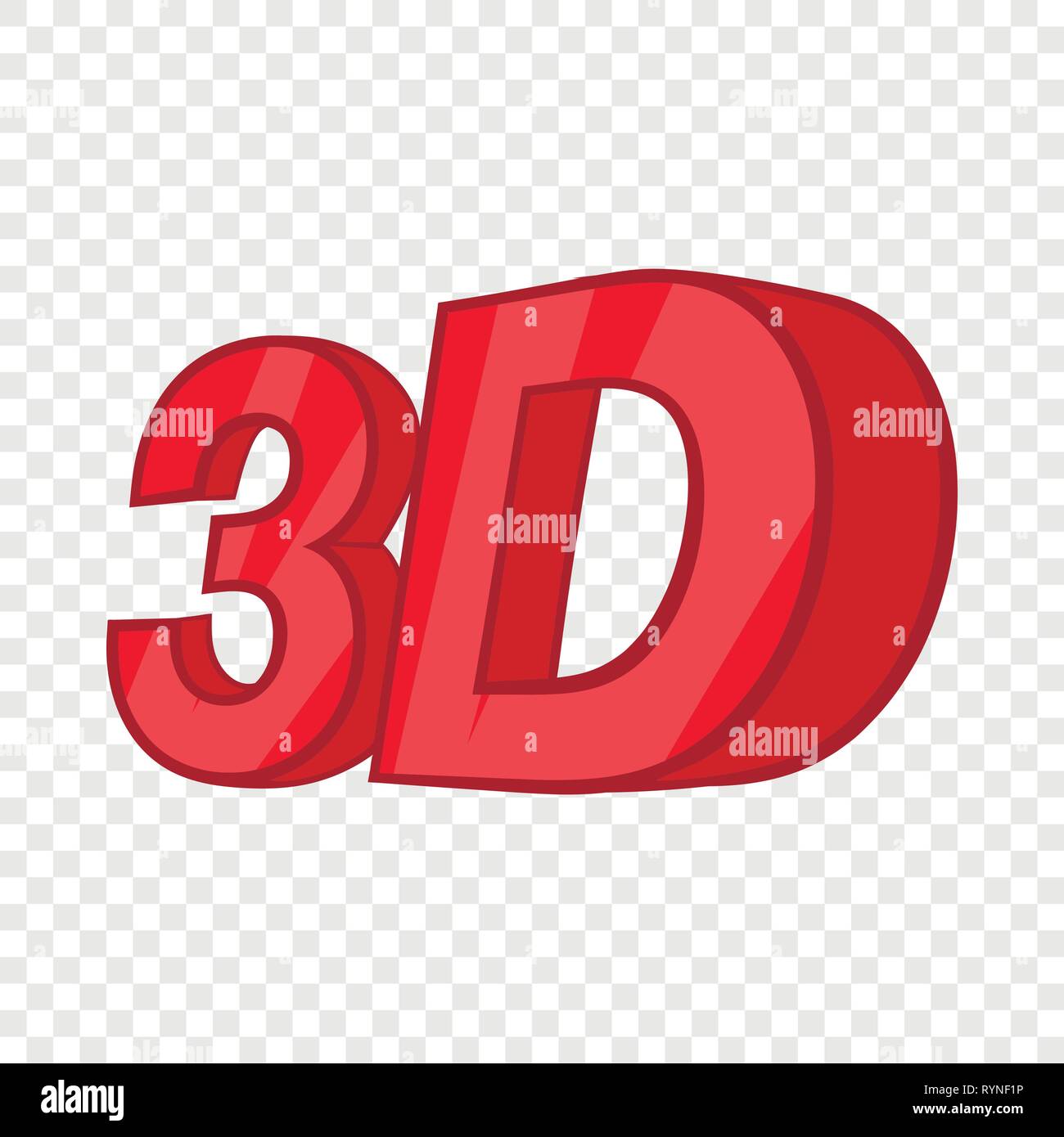 Sign 3d icon, cartoon style Stock Vector Image & Art - Alamy