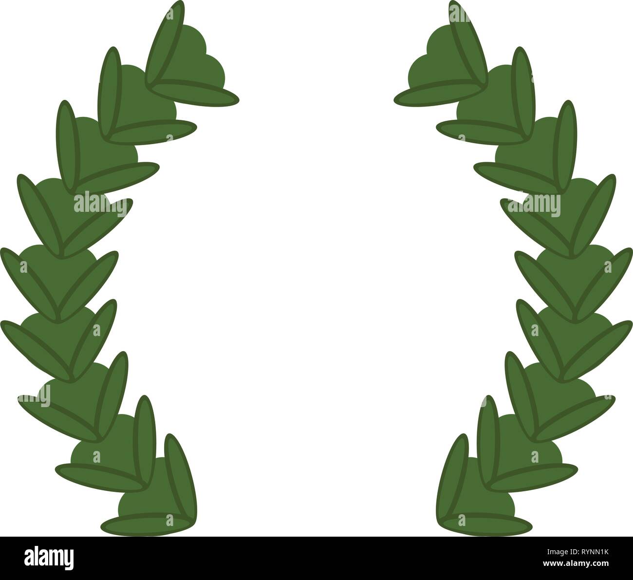 Isolated laurel wreath Stock Vector Image & Art - Alamy