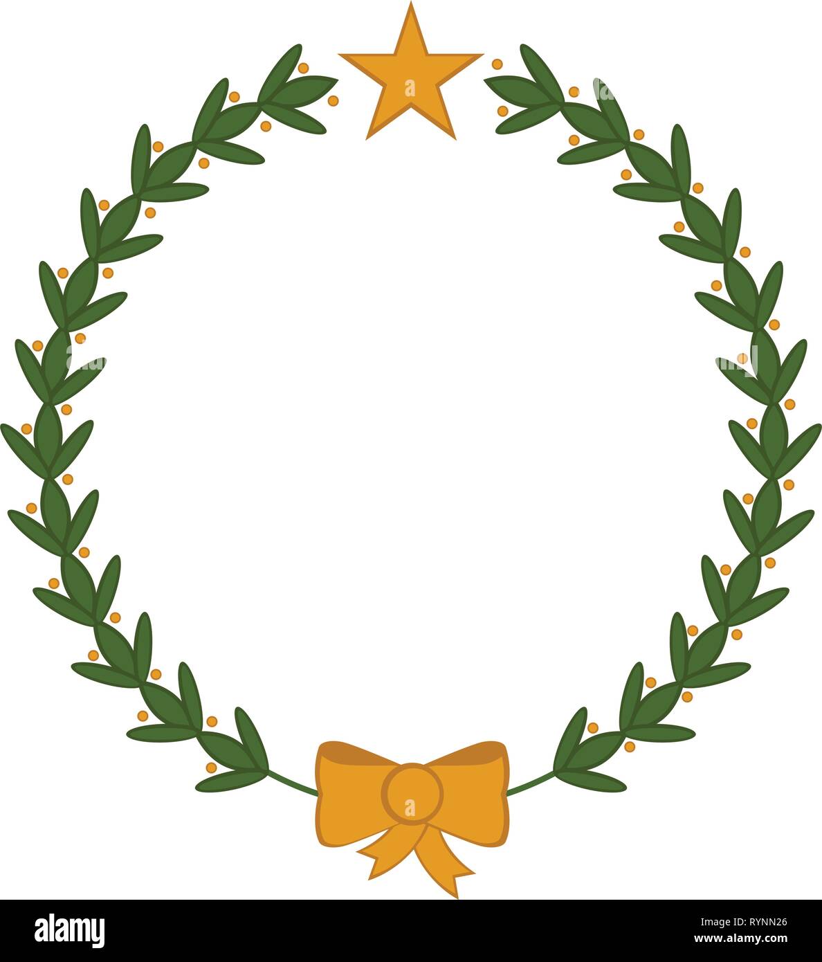 Isolated laurel wreath Stock Vector Image & Art - Alamy