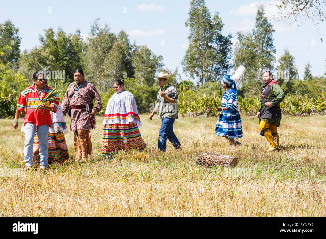 Florida FL South Hendry County Big Cypress Seminole Indian Reservation