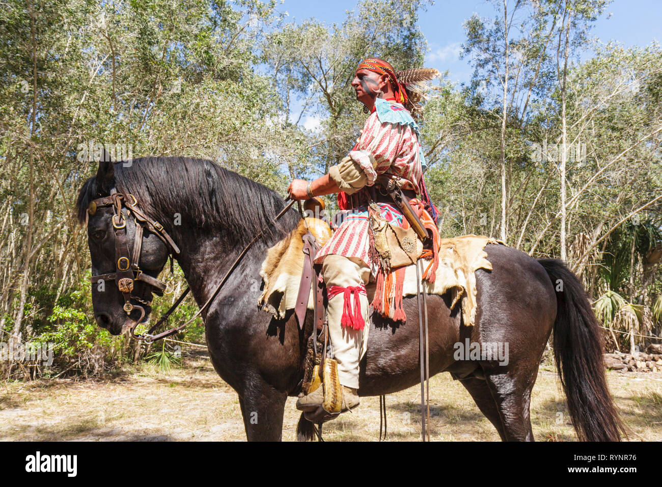 Florida FL South Hendry County Big Cypress Seminole Indian Reservation