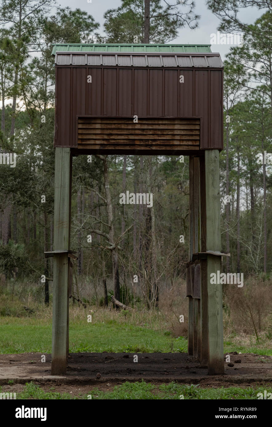Purposebuilt bat house, to house up to 100,000 bats including