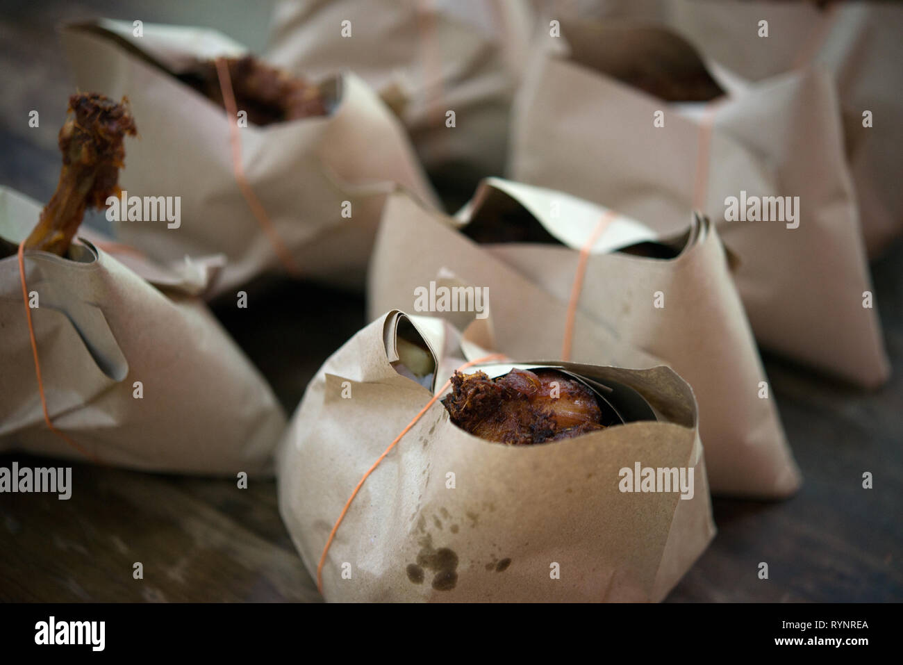 Nasi Lemak Bungkus High Resolution Stock Photography And Images Alamy