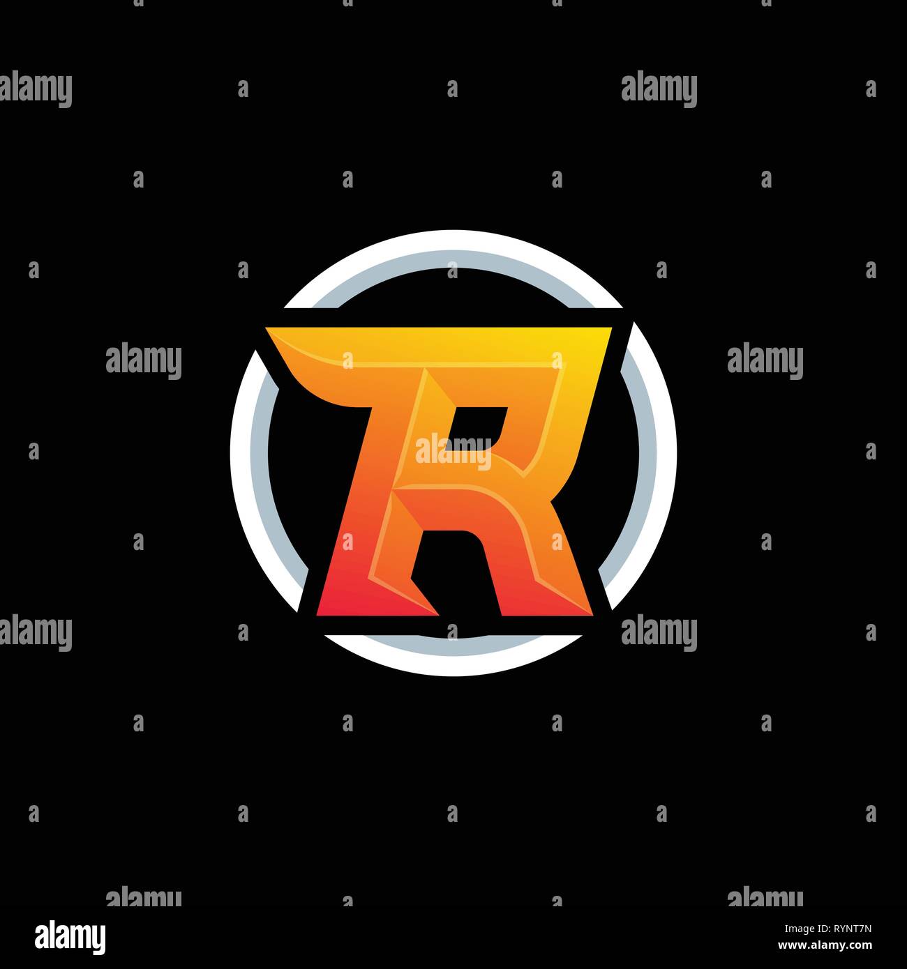 Digital typography Stock Vector Images - Alamy