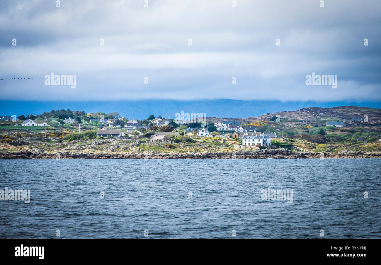 Rossaveel Harbour Stock Photo