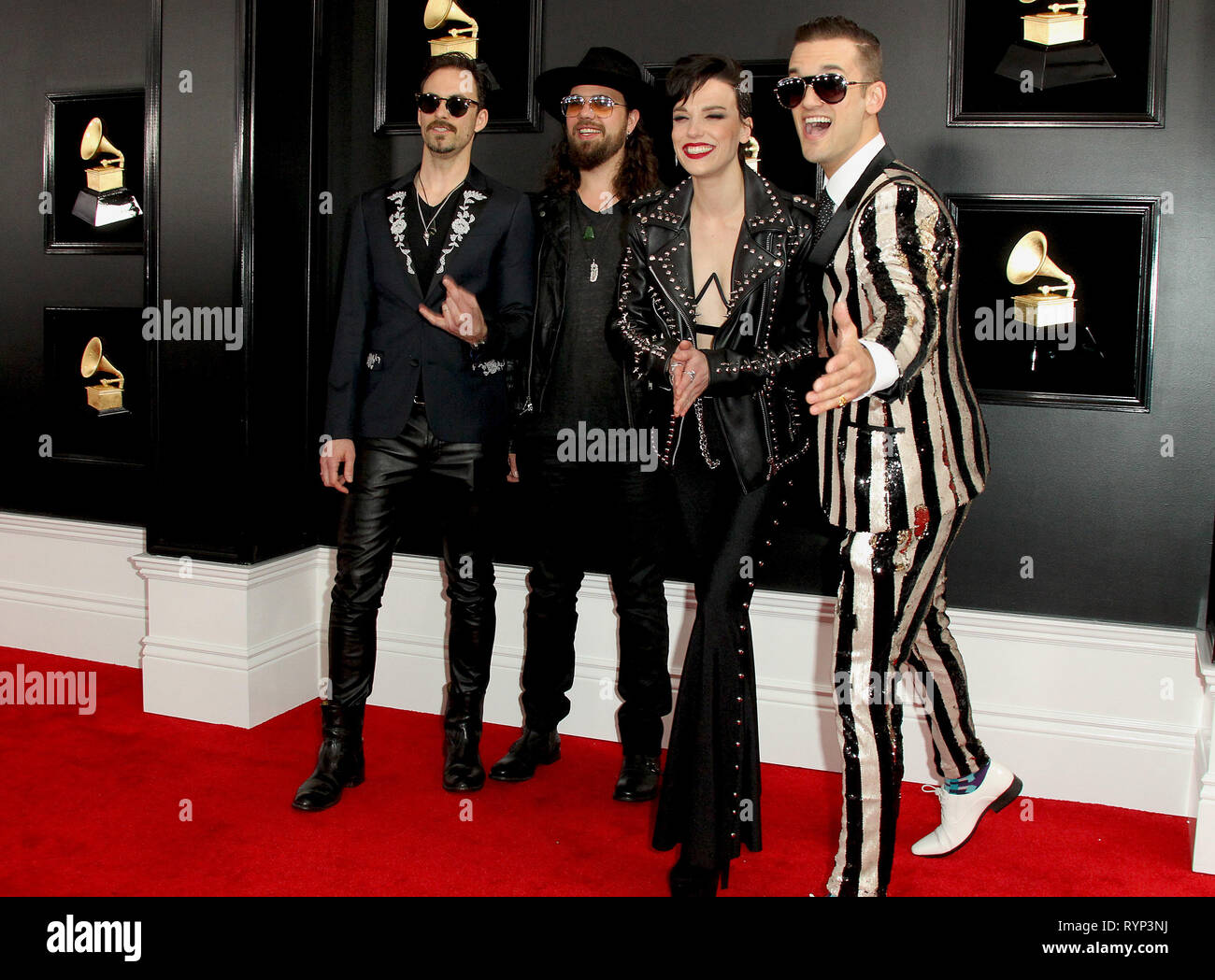 61st Annual Grammy Awards 2019 Arrivals held at the Staples Center in