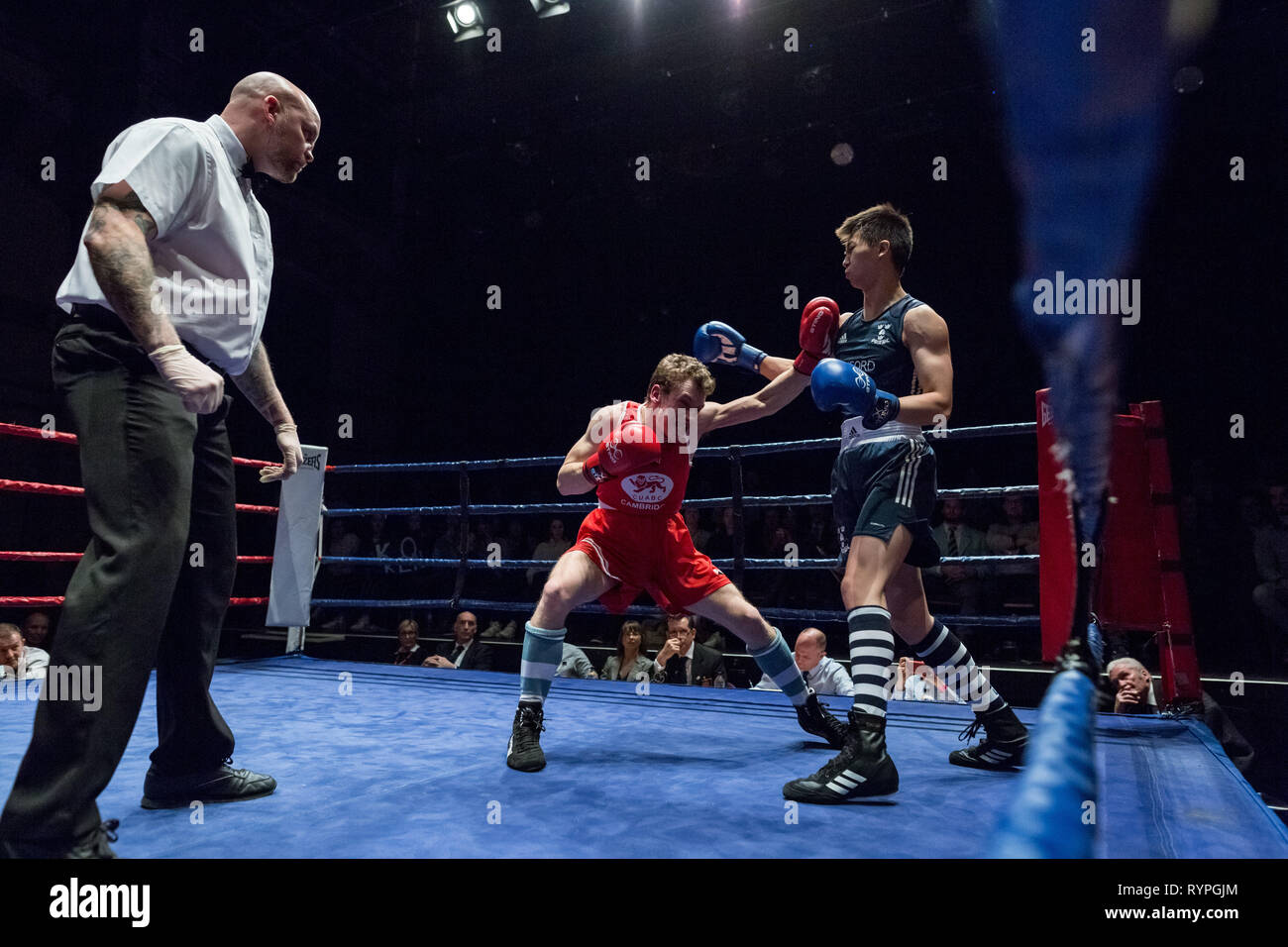 Cambridge university amateur boxing club hires stock photography and