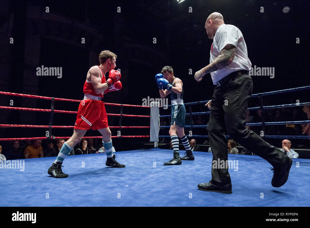 Cambridge university amateur boxing club hires stock photography and