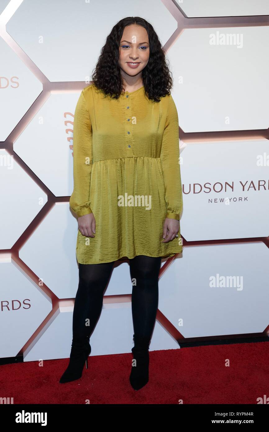 New York, NY, USA. 14th Mar, 2019. Jasmine Cephas Jones at arrivals for