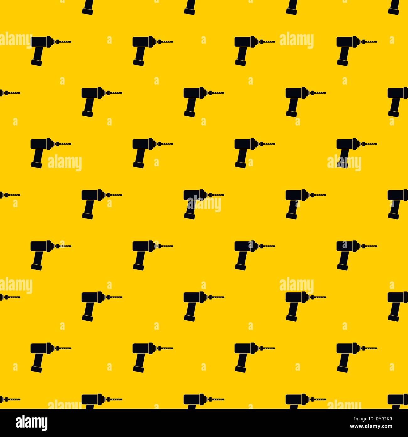 Medical drill pattern vector Stock Vector