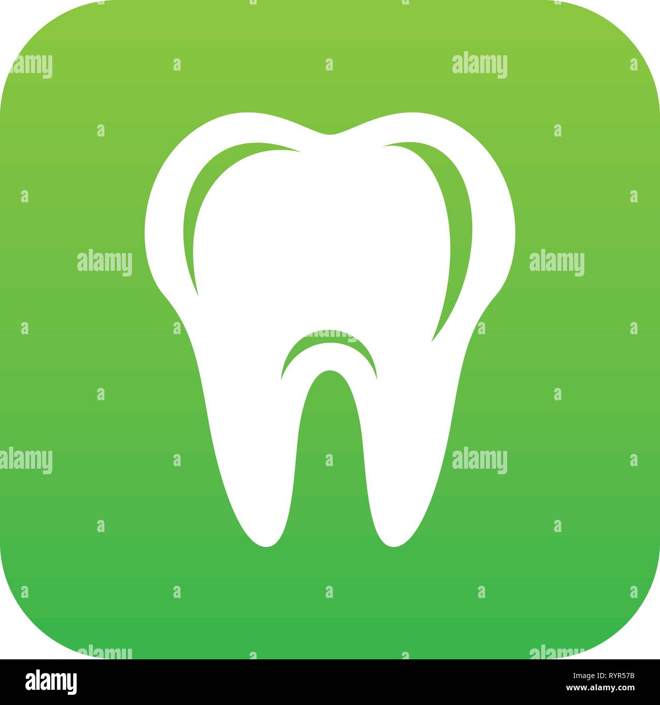 Hygiene of tooth icon, simple style Stock Vector Image & Art - Alamy