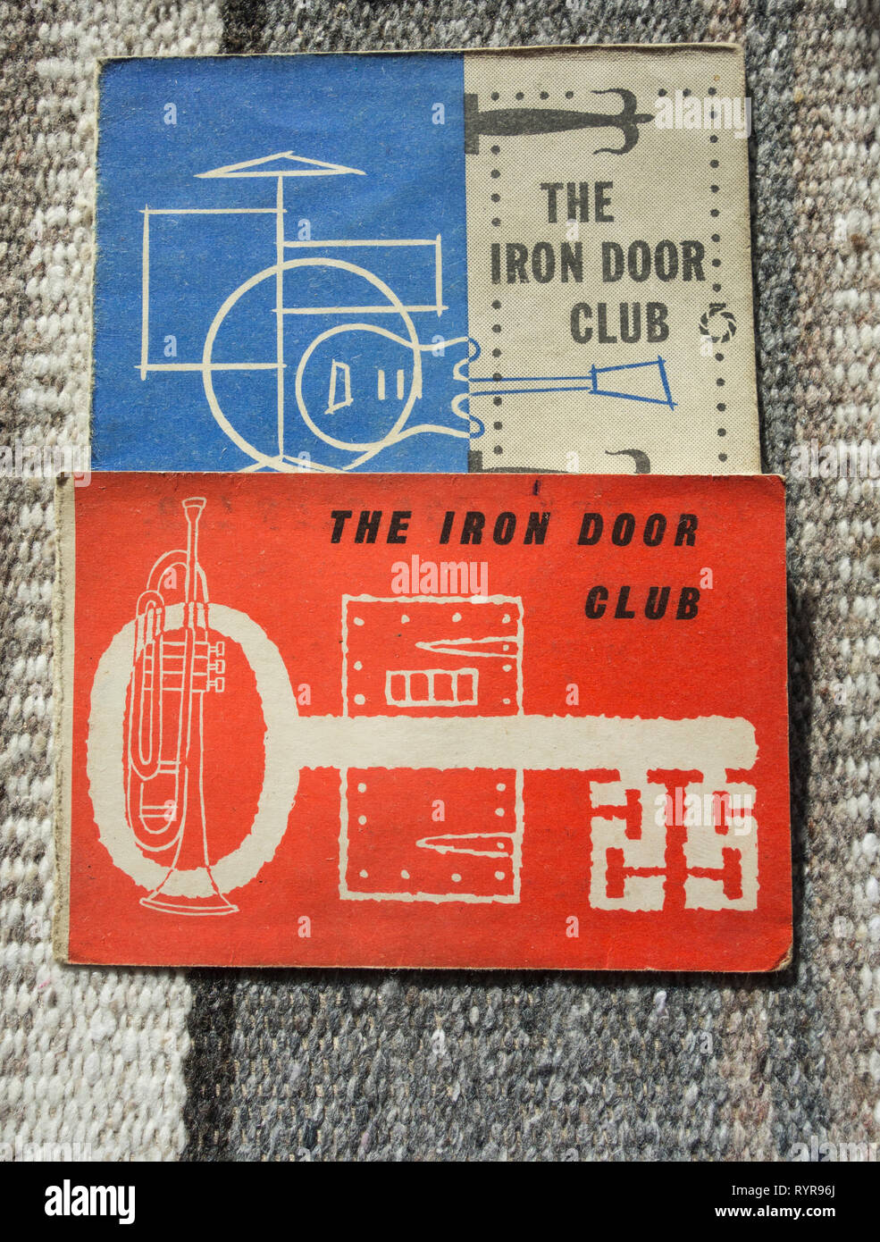 Iron Door Club Membership Cards Temple Street Liverpool Uk