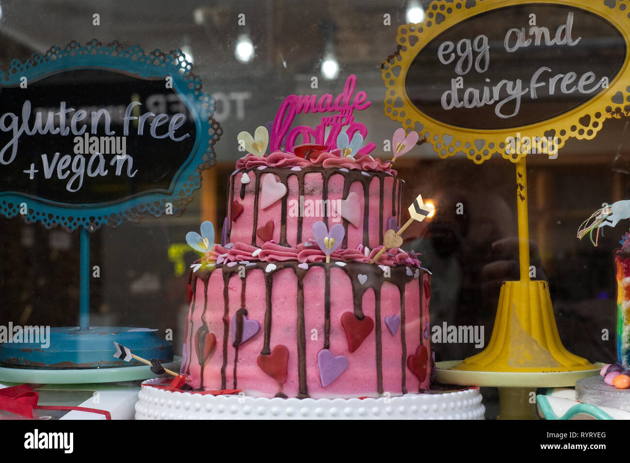 Egg Dairy Free And Gluten Free And Vegan Cake Stock Photo Alamy