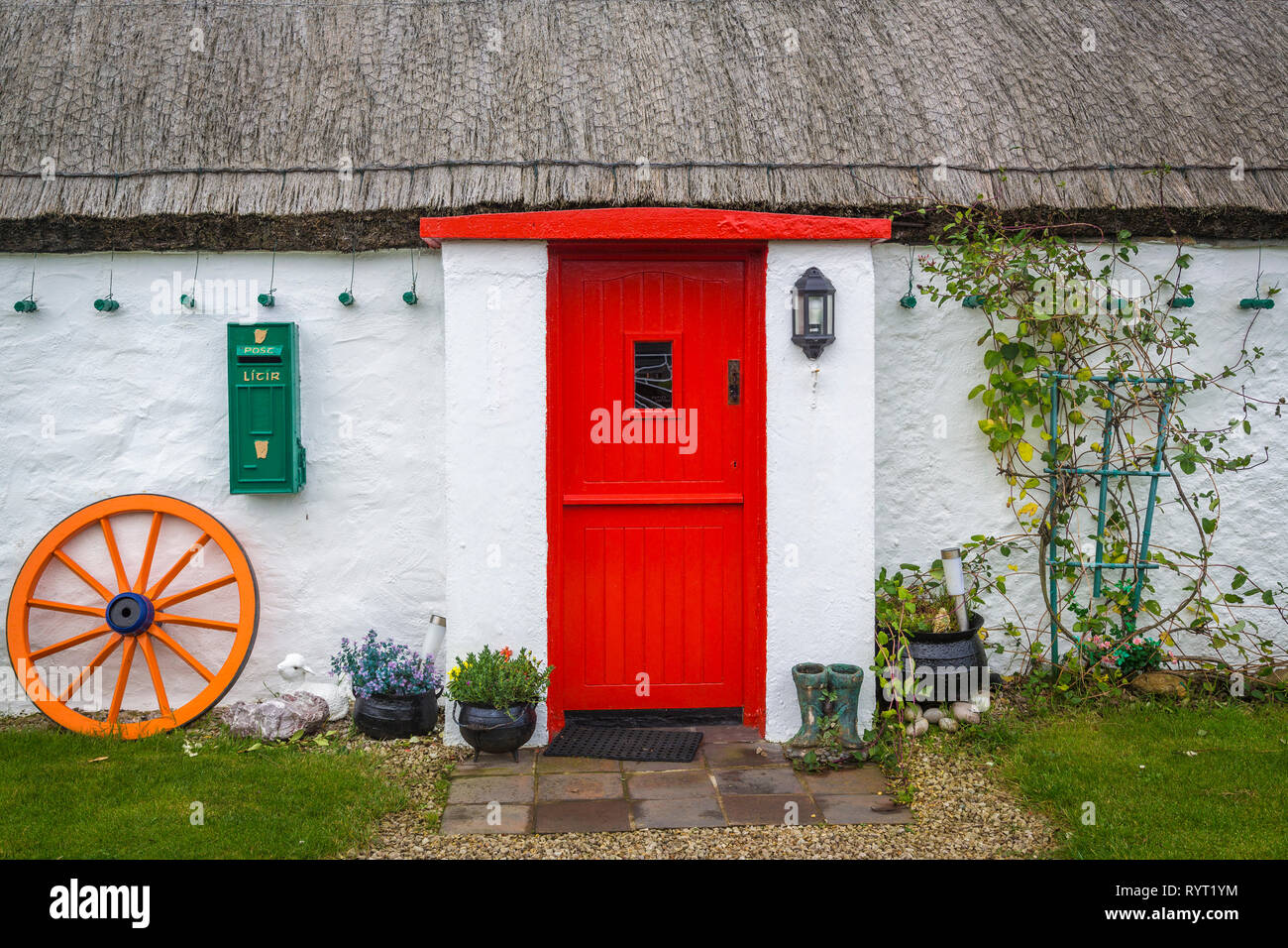 wonderful old house near Malin Head, Co Donegal Stock Photo Alamy
