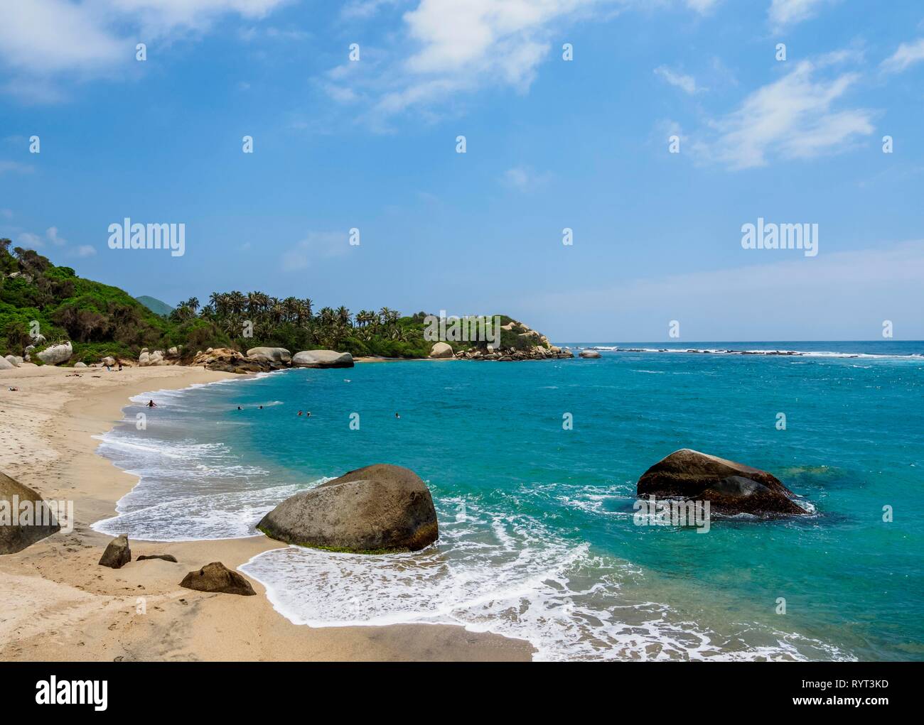 Piscina beach colombia hi-res stock photography and images - Alamy