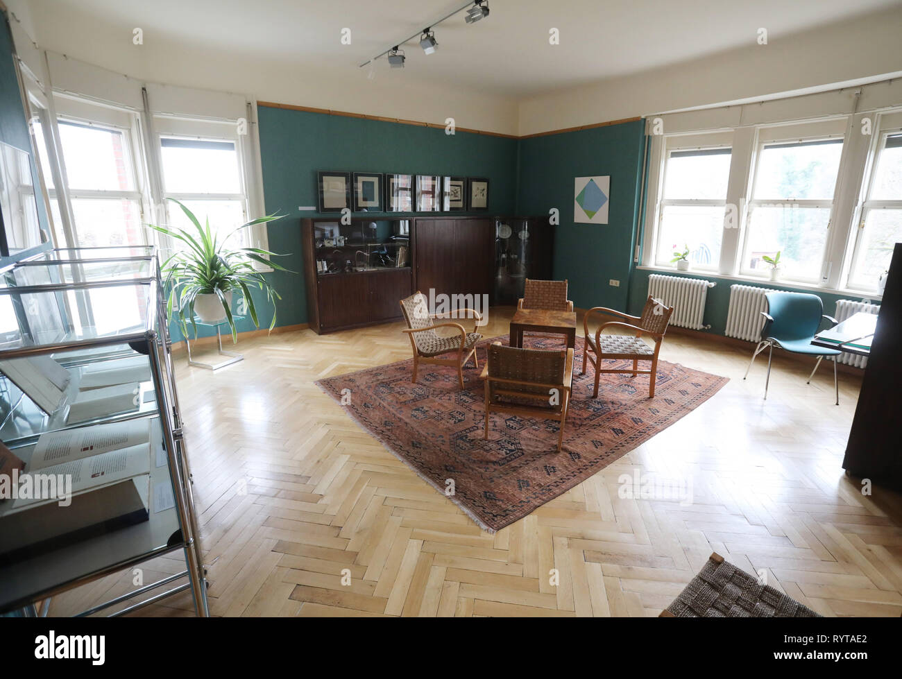 Gera Germany 15th Mar 2019 A Room With Bauhaus Furniture By