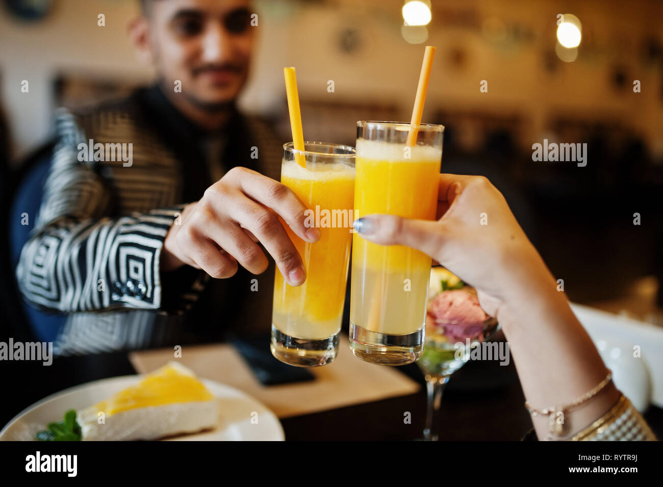 Indian couple engagement hands hi-res stock photography and images - Alamy