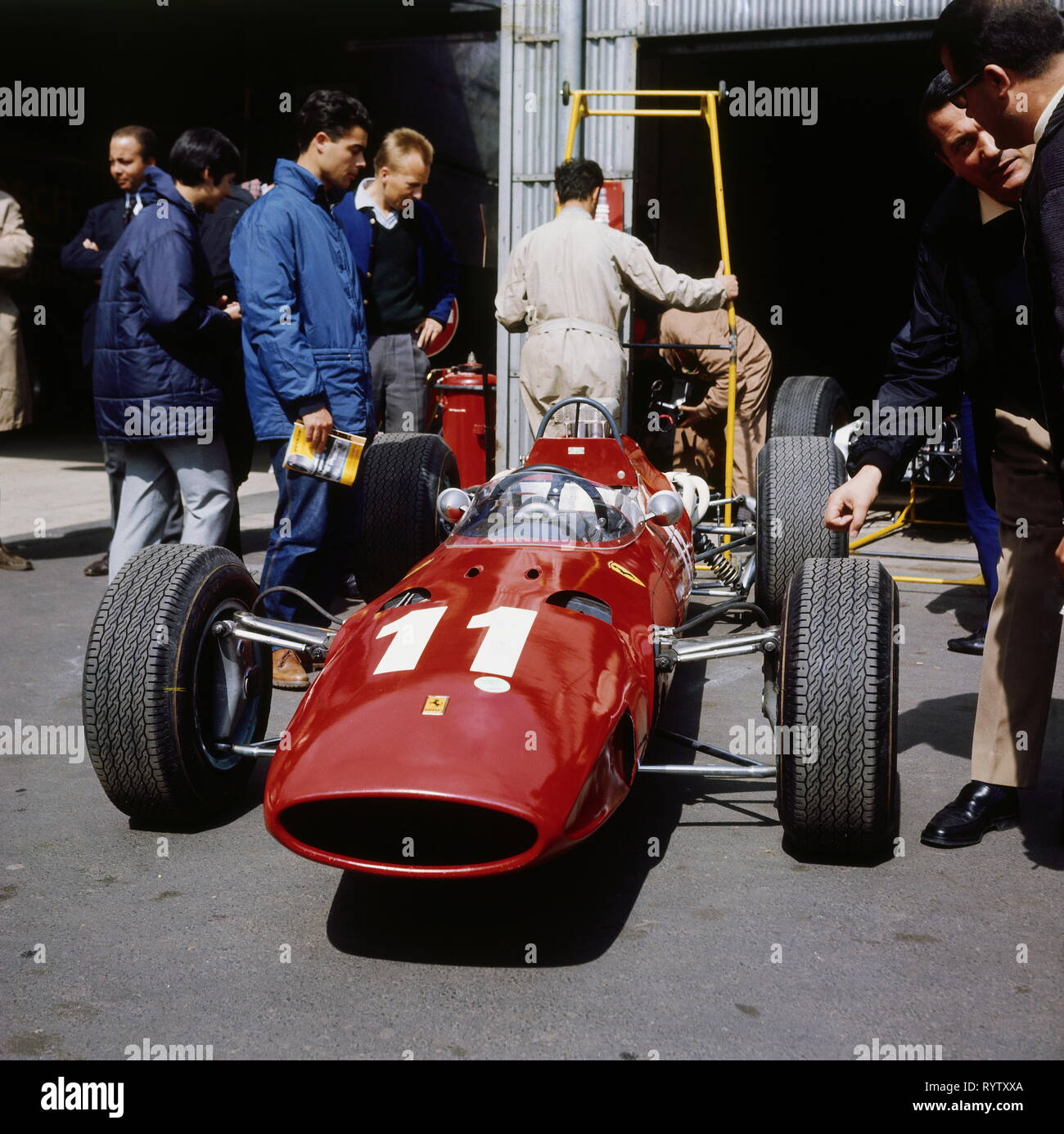 sports, motorsports, car racing, racing car, pit stop, 1960s ...