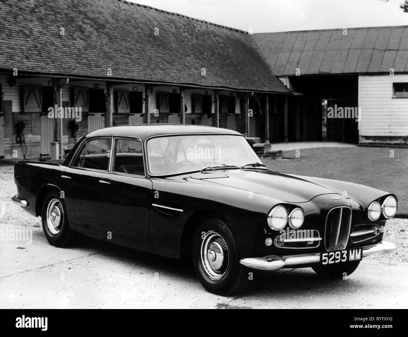 car, Lagonda, vehicle variant 'Rapide', produced 1961-1964, image by manufacturer, 1960s, Additional-Rights-Clearance-Info-Not-Available Stock Photo