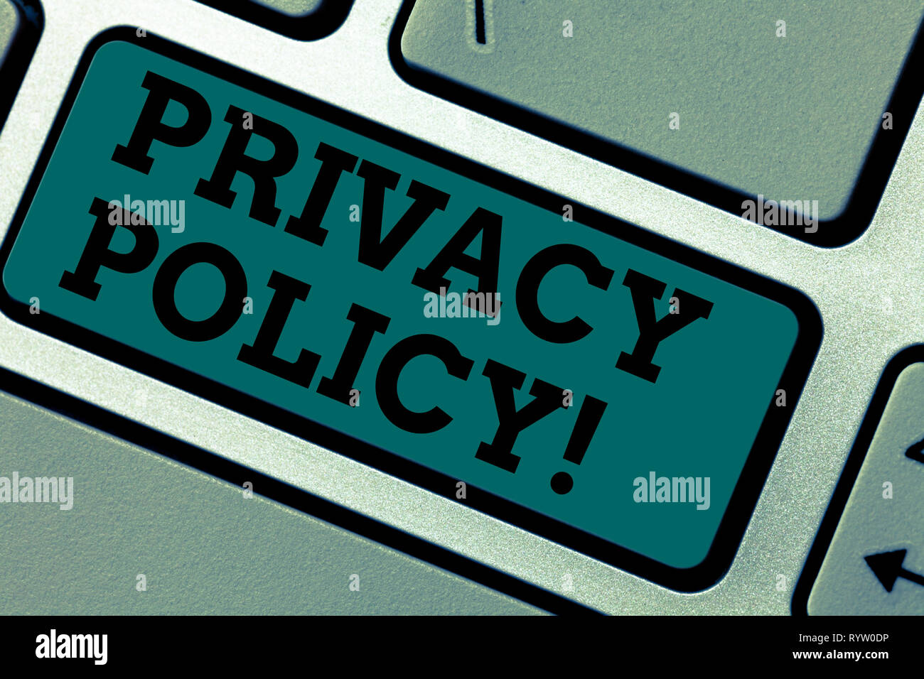 Conceptual hand writing showing Privacy Policy. Business photo ...