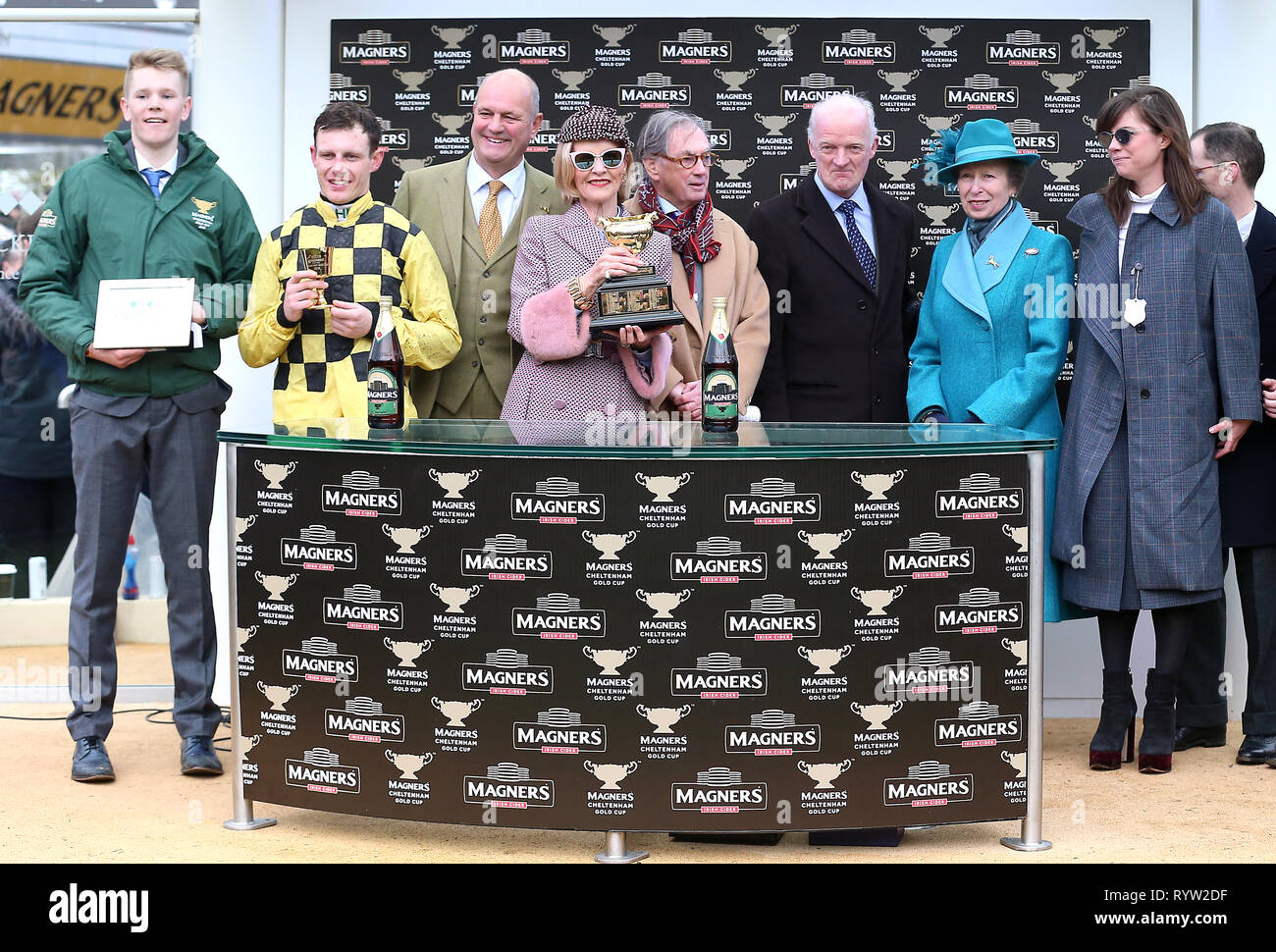 Paul Townend, trainer Willie Peter Mullins, owner J Donnelly and The