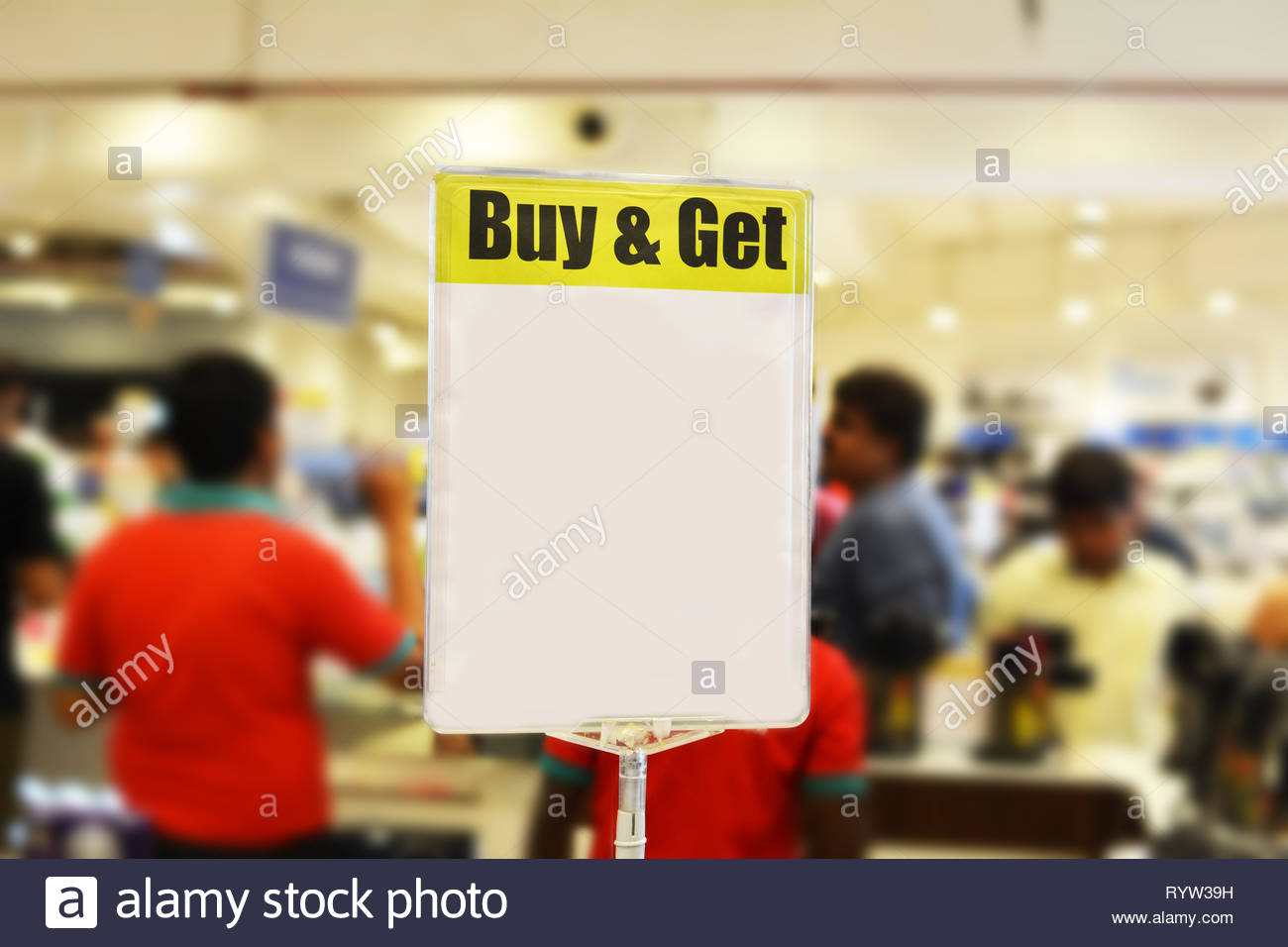Ready Display Banner For Buy And Get Sale For Advertise Campaign