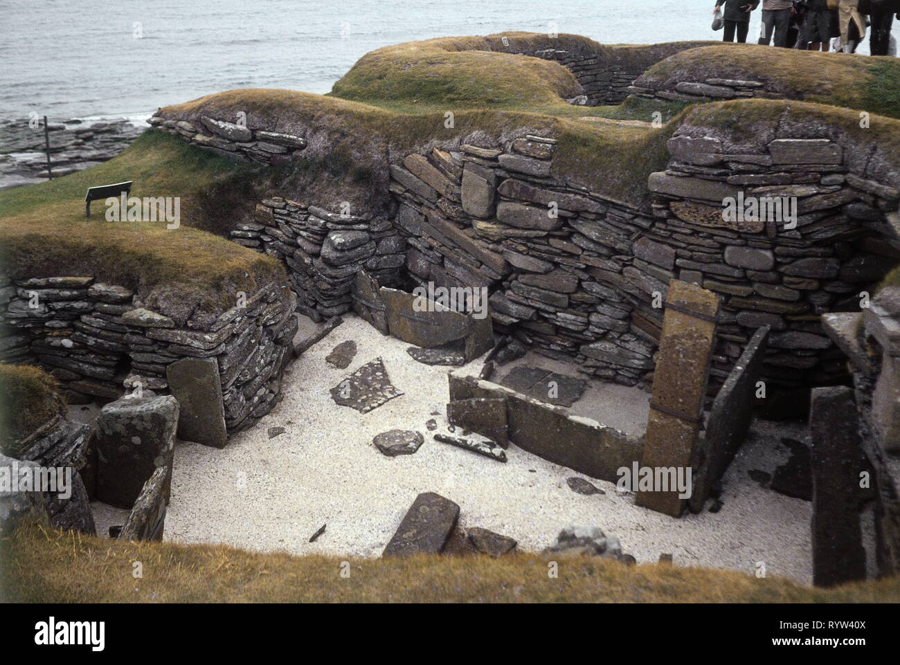 prehistory, architecture, Stone Age, Stone Age houses near Aberdeen
