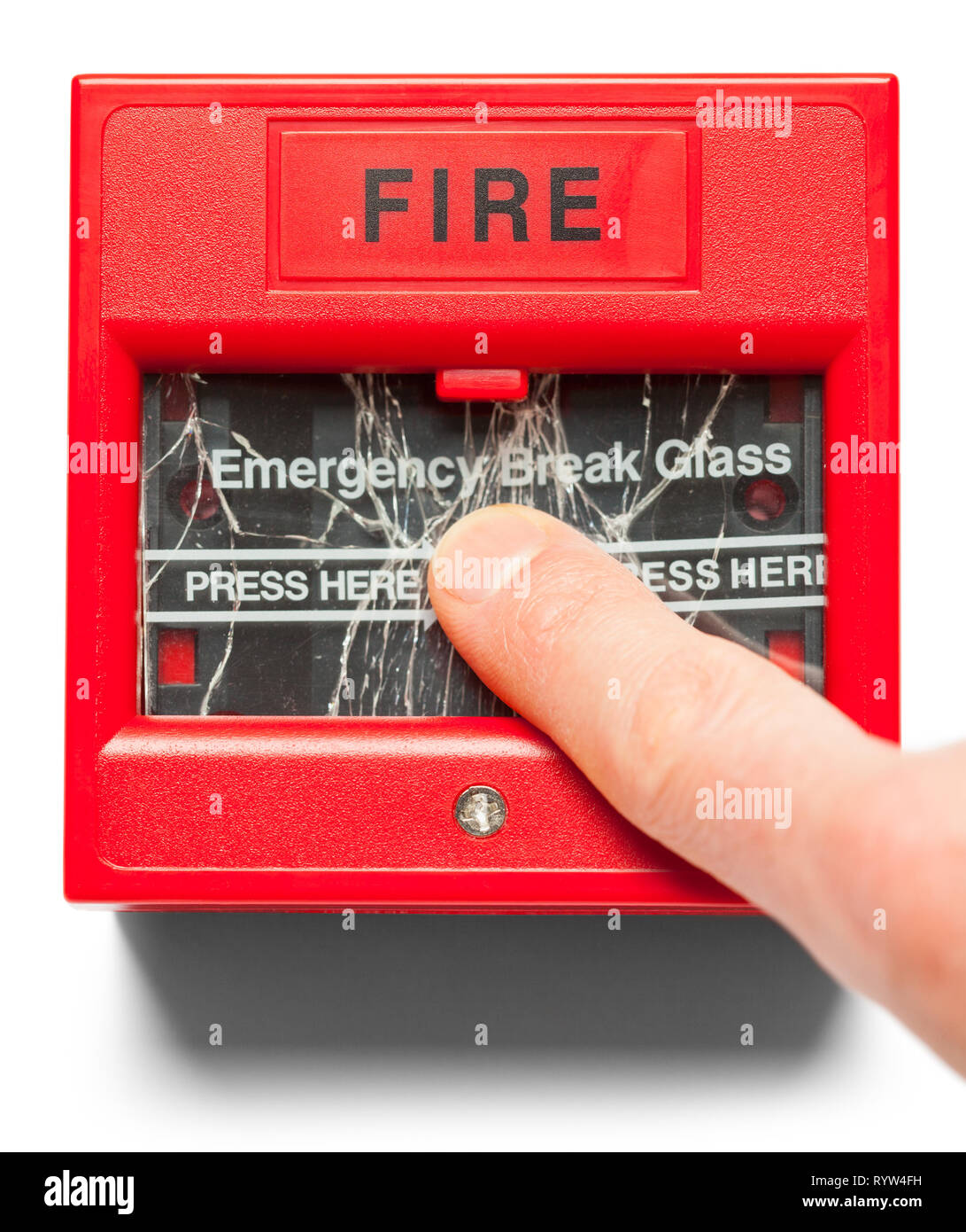 Fire alarm break glass hires stock photography and images Alamy