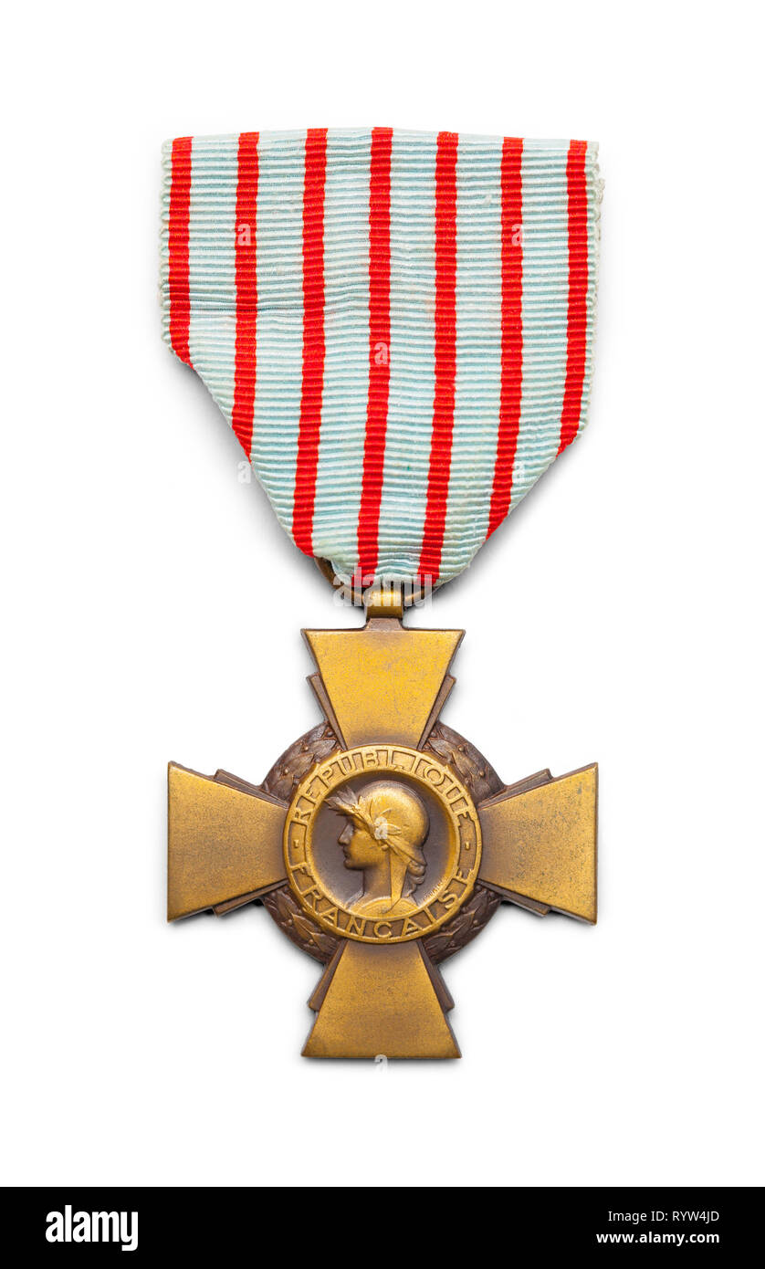 French War Medals : Medaille Militaire Military Medal.