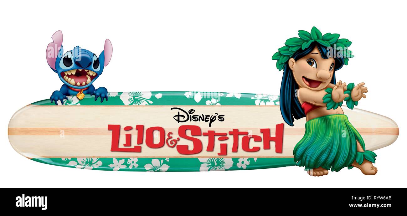 Lilo and Stitch  Year: 2002 USA Director: Dean DeBlois, Chris Sanders Animation Stock Photo