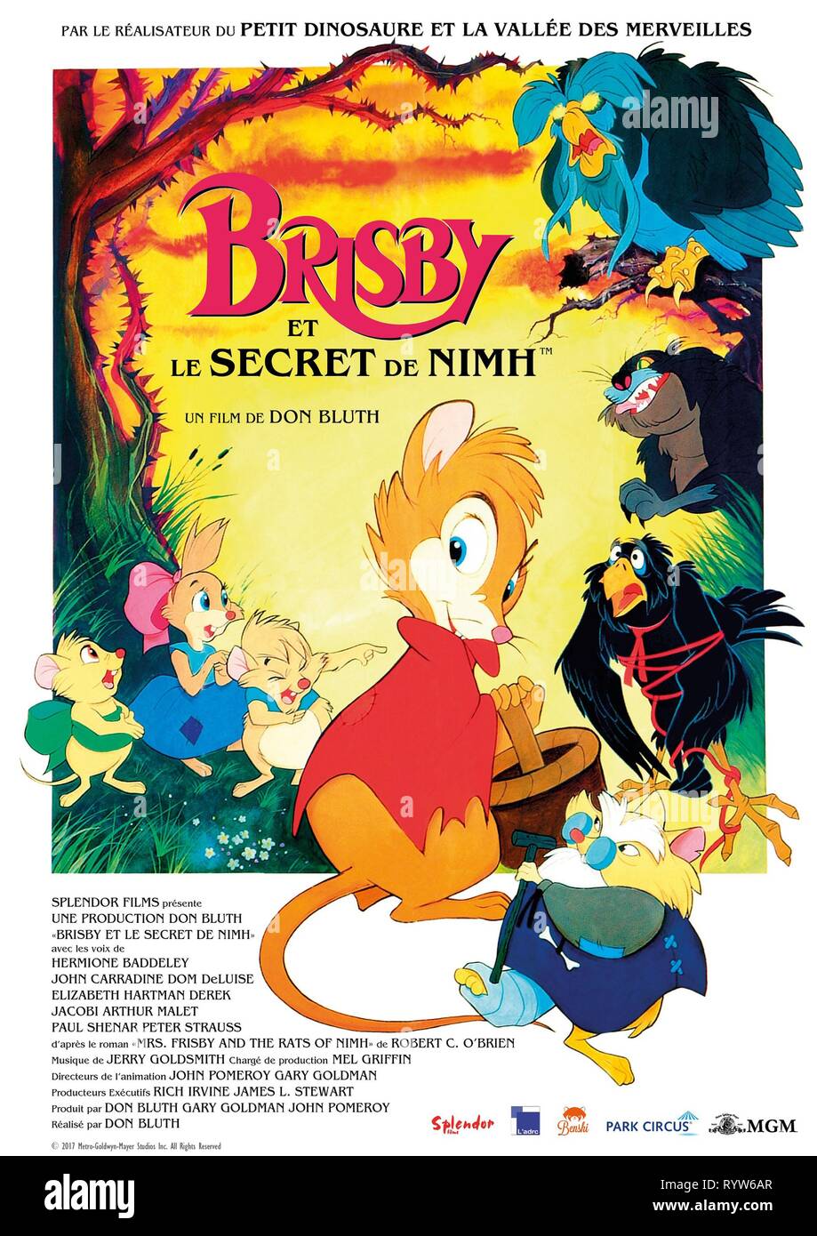 The Secret Of NIMH Year : 1982 USA Director : Don Bluth Animation Movie ...