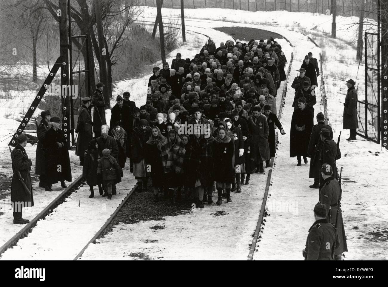 Schindler's List Year 1993 USA Director Steven Spielberg Liam Neeson Stock Photo Alamy