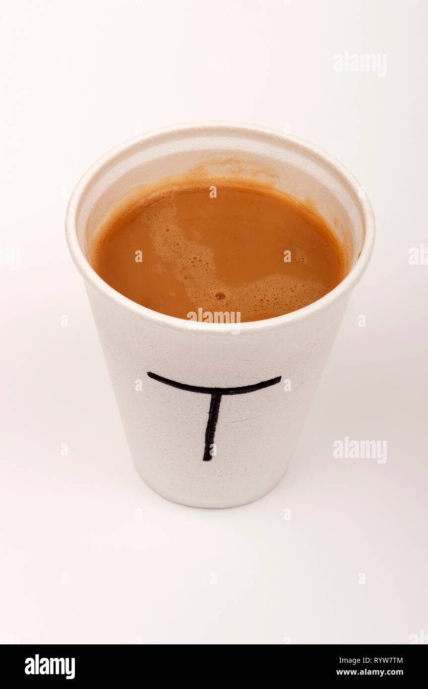 Take away tea Stock Photo
