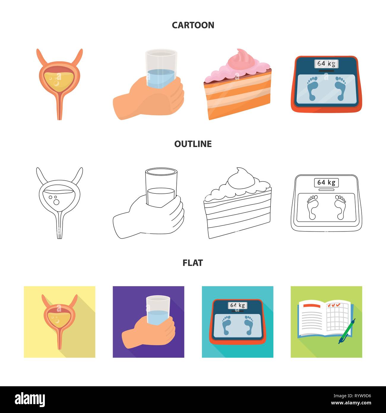 incontinence,water,piece,Libra,bladder,drink,pie,balance,infection ...