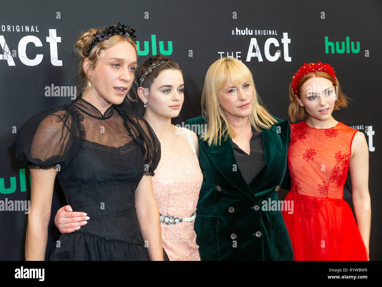 New York, United States. 14th Mar, 2019. Chloe Sevigny, Joey King ...
