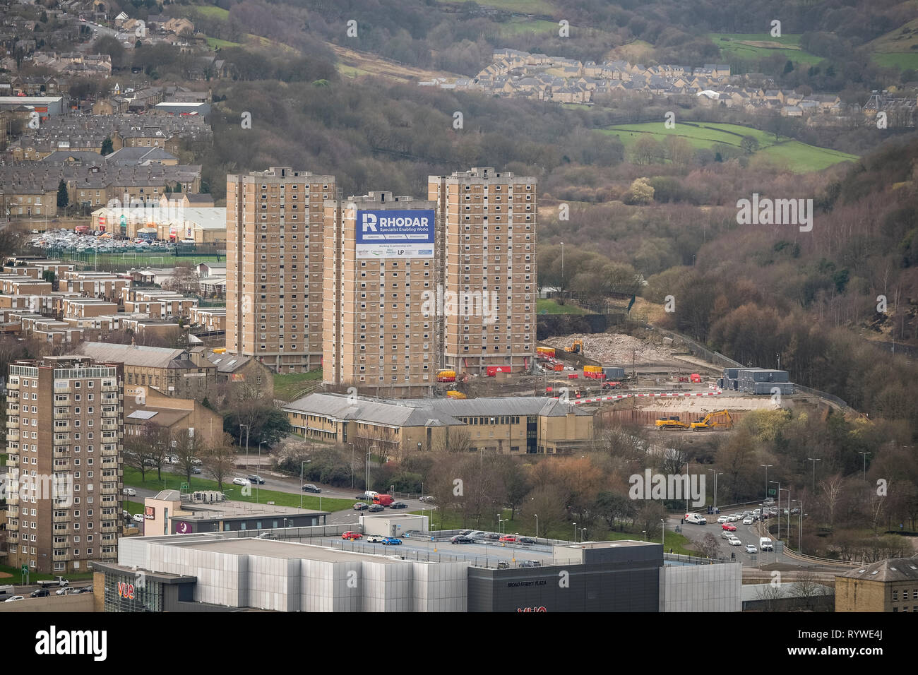Calder valley flats hi-res stock photography and images - Alamy