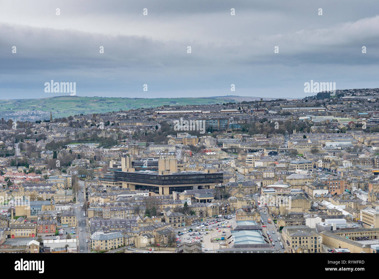The former Halifax Bank headquarters on Trinity Road, Halifax