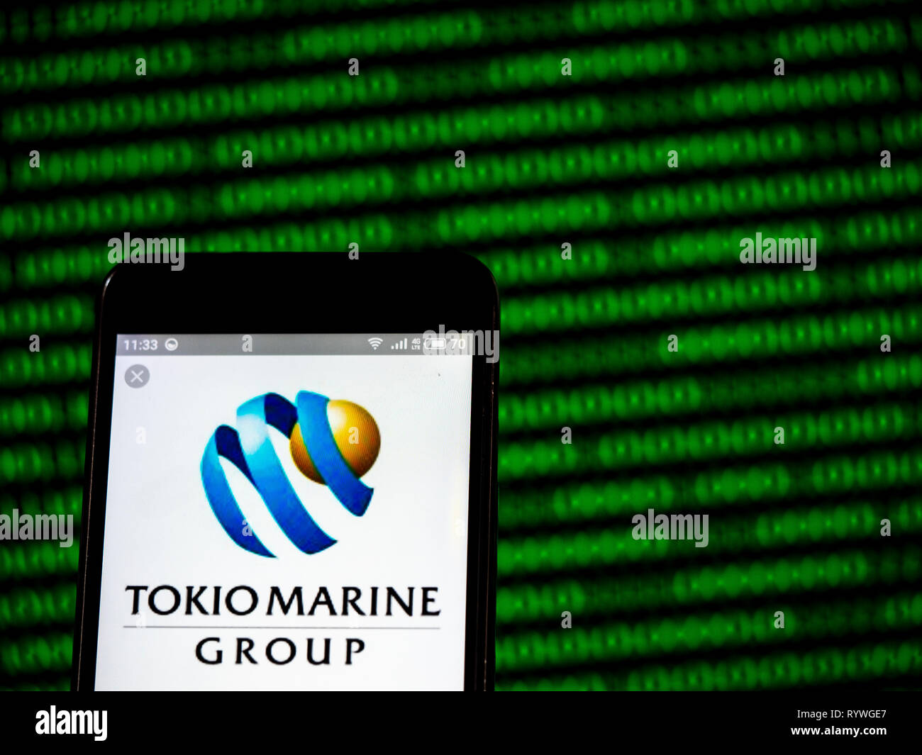 Tokio marine logo hi-res stock photography and images - Alamy