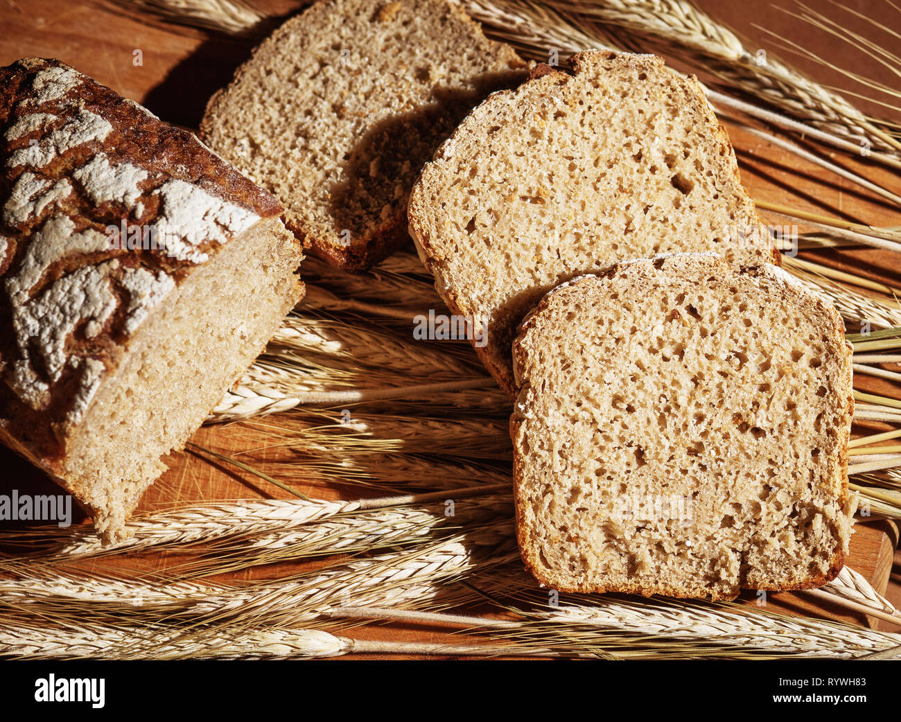 Grains rice flour bread pasta hi-res stock photography and images - Alamy