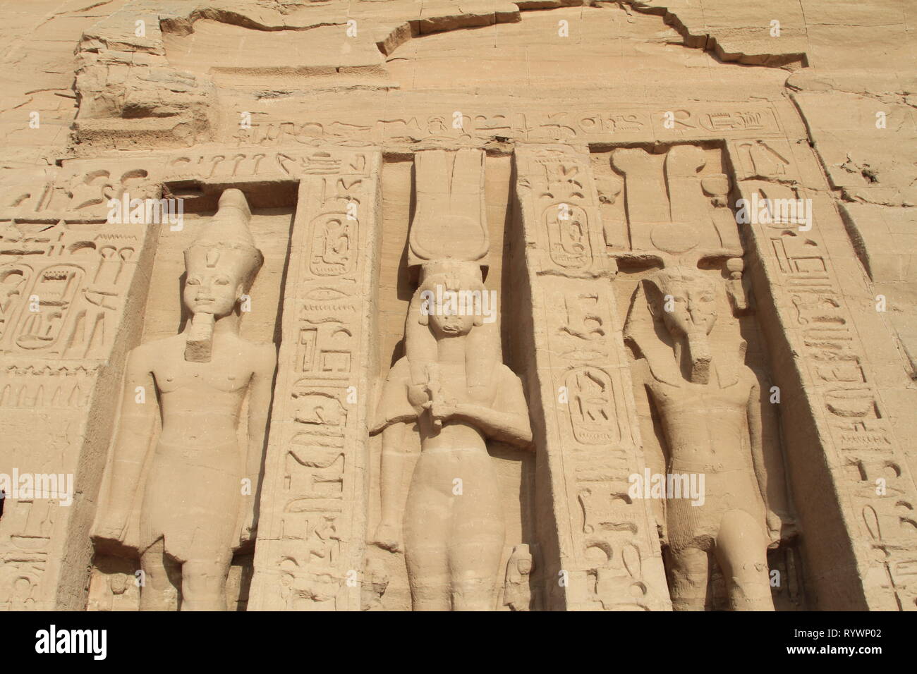 The Small Temple Of Hathor And Nefertari Abu Simbel Nubia Upper Egypt North Africa Middle 