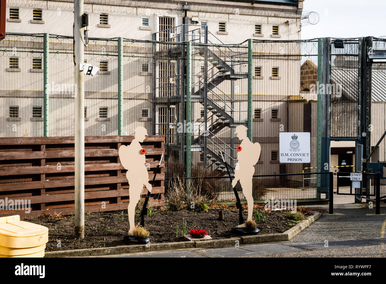 peterhead prison aberdeenshire Stock Photo