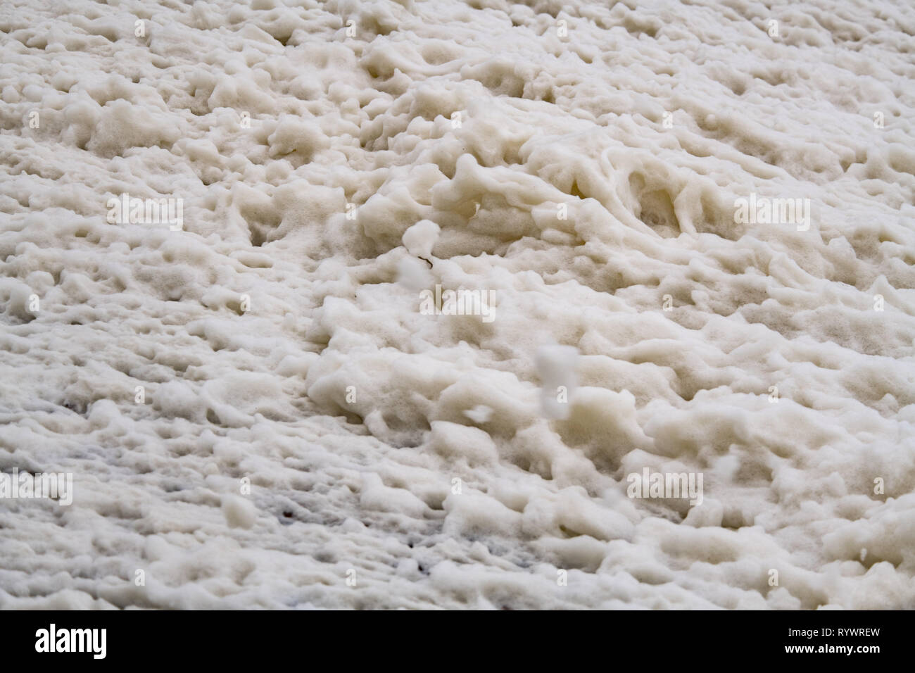 Sea foam Stock Photo