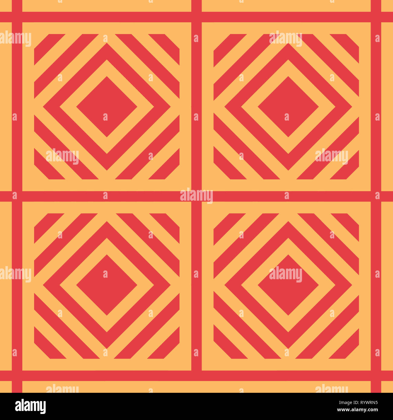 vector illustration geometric seamless pattern Stock Photo - Alamy