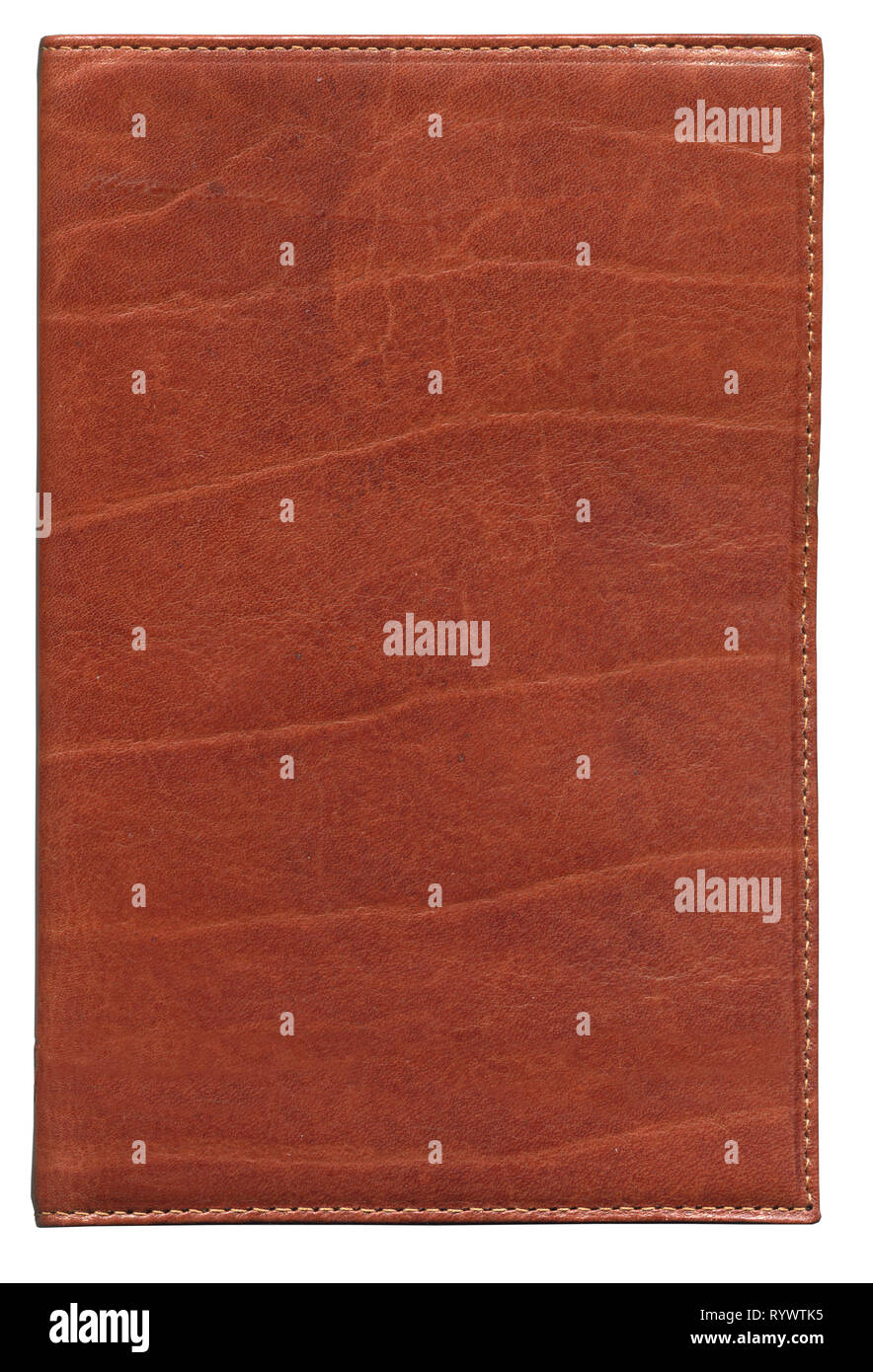 Leather book cover Stock Photo Alamy