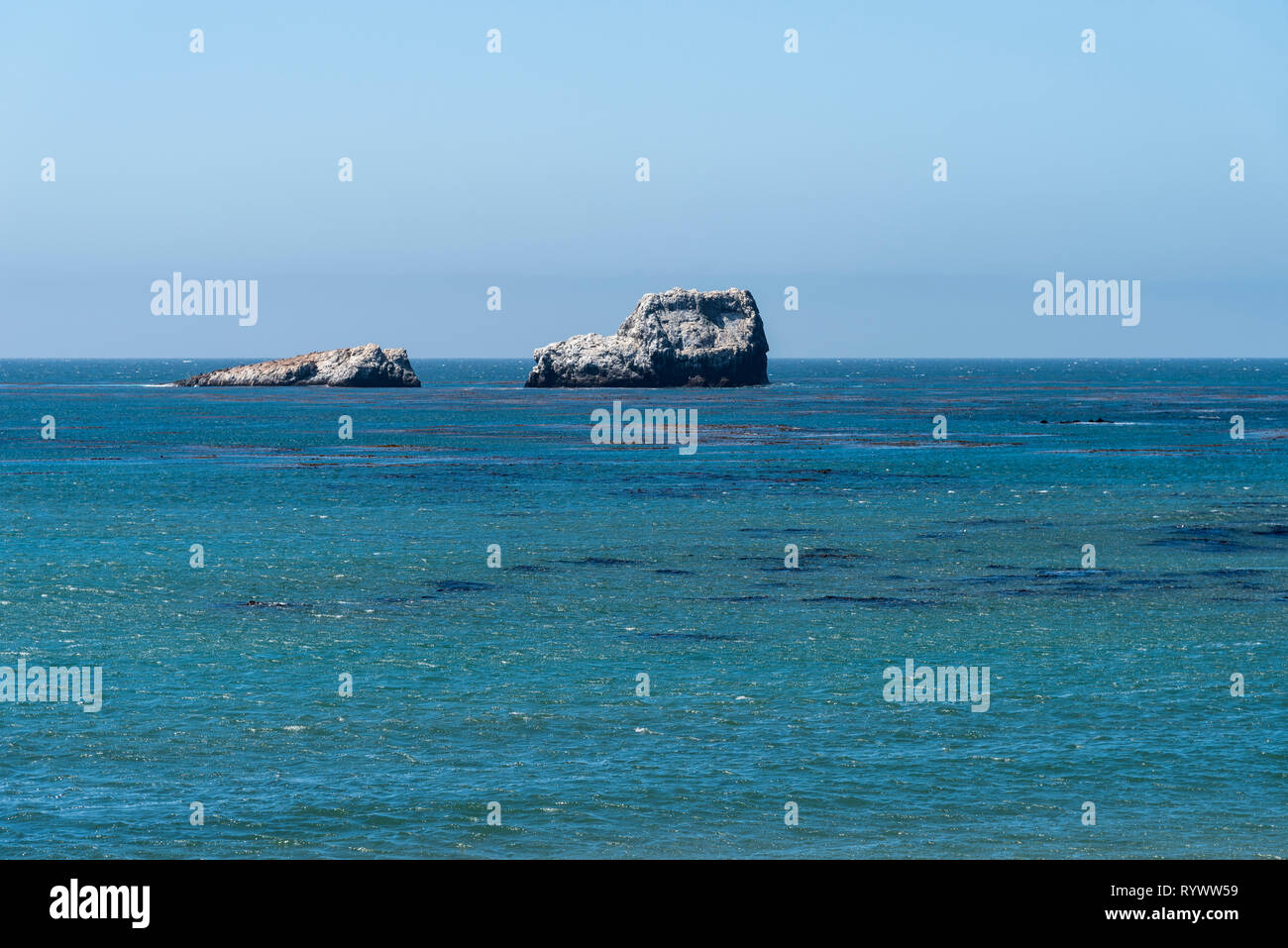 Boulders ocean blue water waves rocks hi-res stock photography and ...