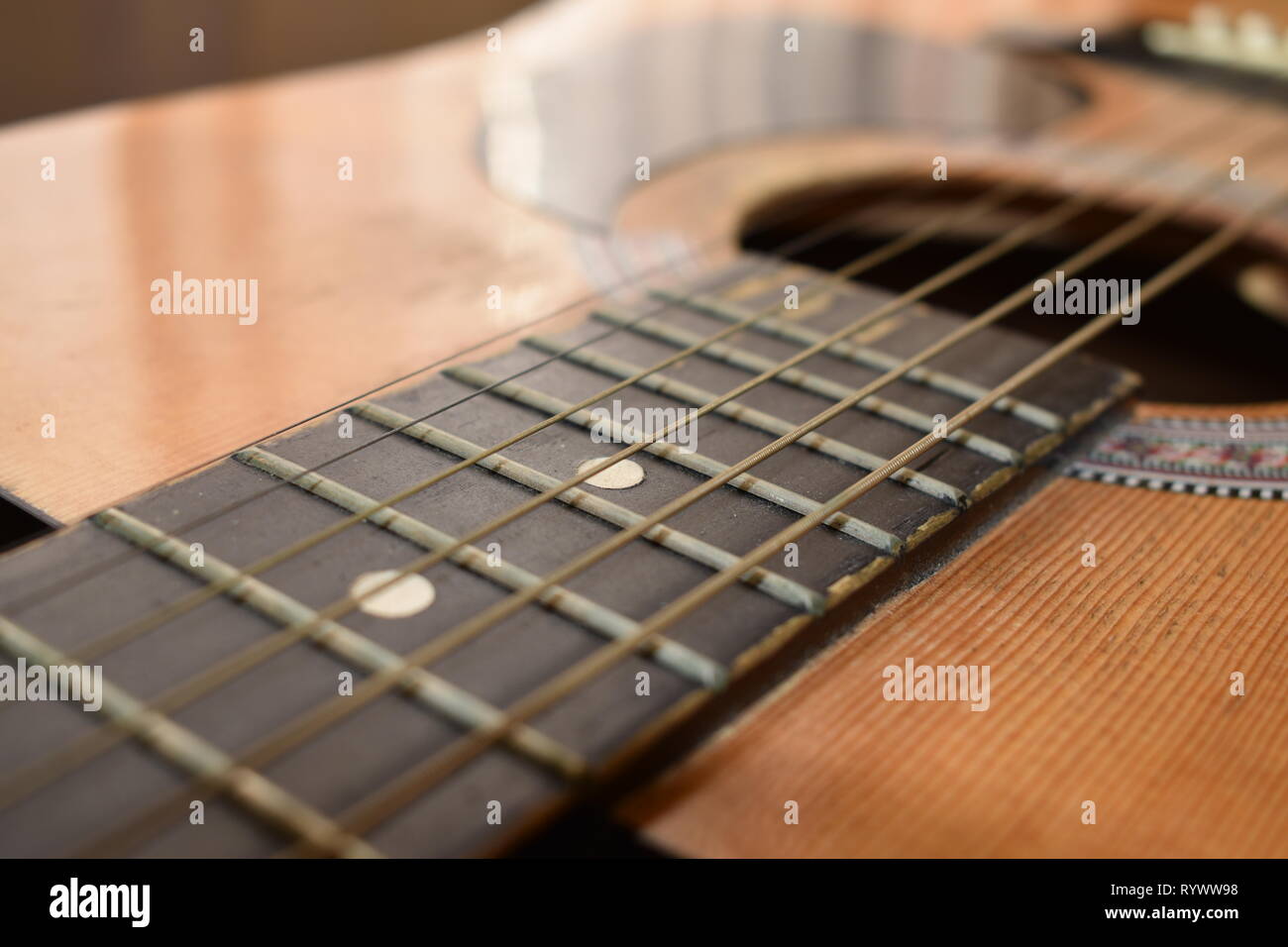 Music is an amazing escape for the weary soul. Stock Photo